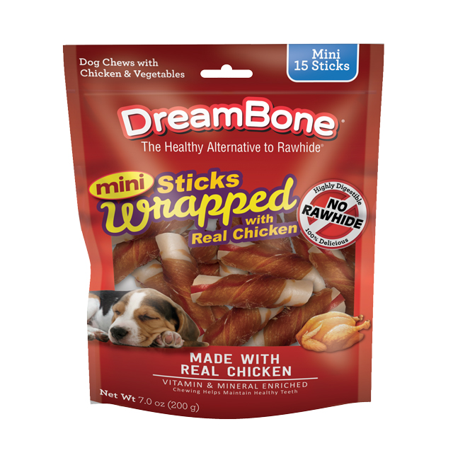 Chicken wrapped rawhide chews clearance